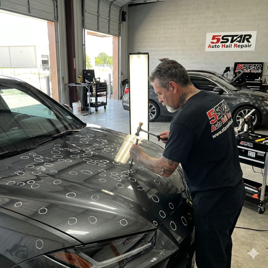 Auto Dent Hail Damage Repair in San Antonio
