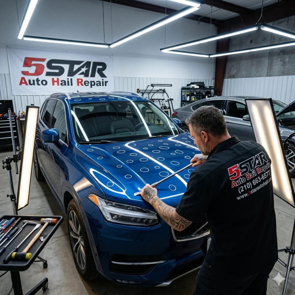 Hail Damage Car Repair in San Antonio