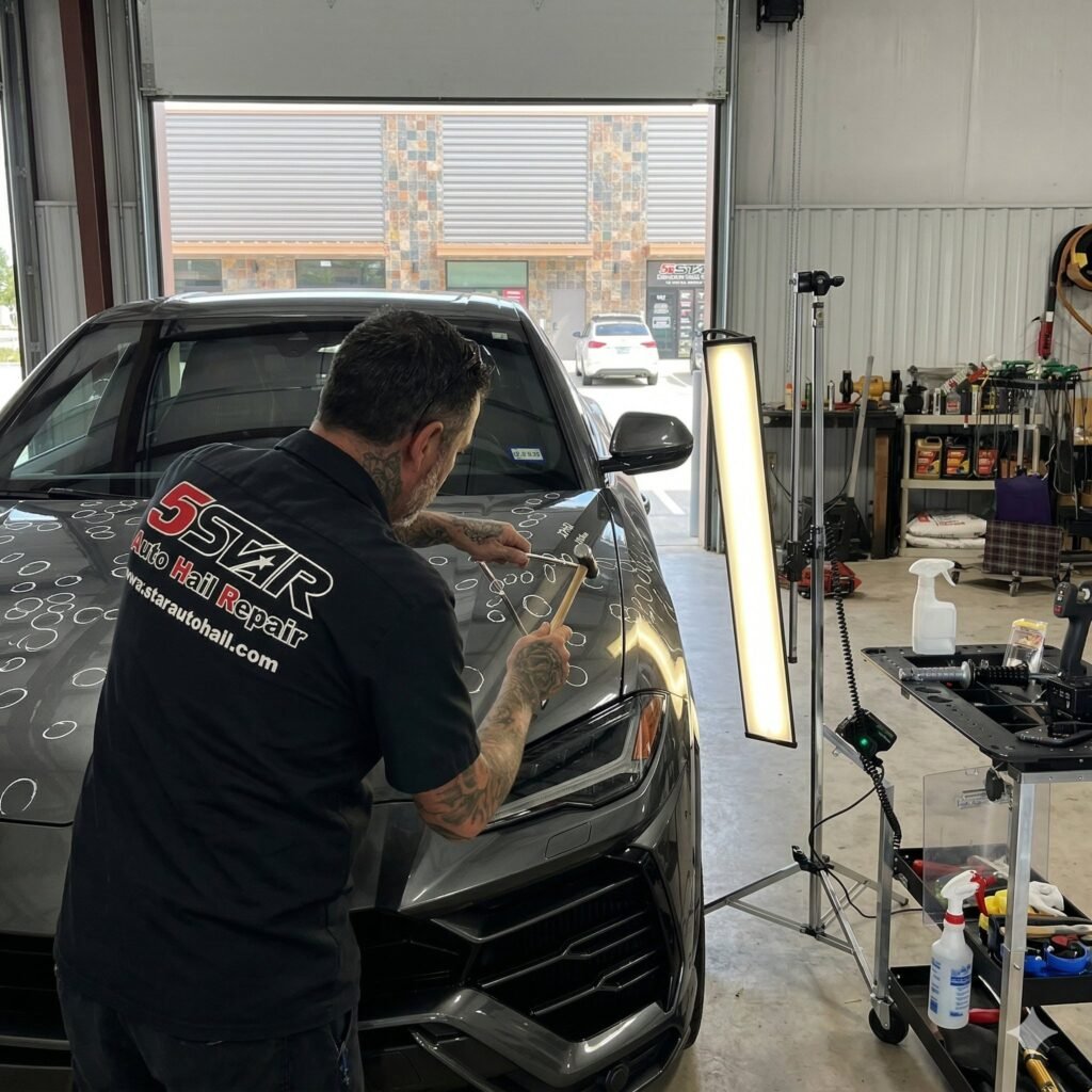 Auto Dent Hail Damage Repair in San Antonio