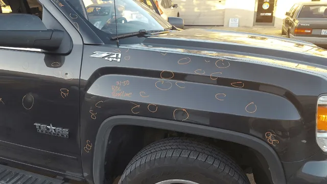 Hail Damage Car Repair San Antonio